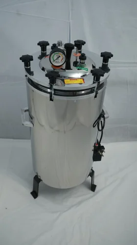Semi Automatic Vertical Autoclave supplied in Himachal Pradesh for clinics and laboratories